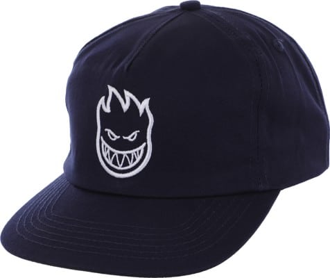 Spitfire Bighead Unstructured Snapback Hat - navy/white - view large