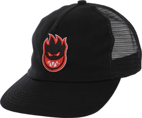 Spitfire Bighead Fill Trucker Hat - black/black/red/white - view large