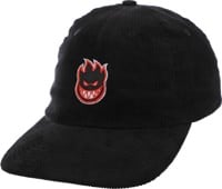 Spitfire Lil Bighead Fill Strapback Hat - black/black/red/white