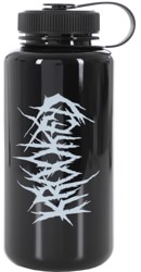 Krooked Necroshmoo Water Bottle - opaque black