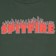 Spitfire Kids Demonseed Script L/S T-Shirt - forest green/red-black-white - front detail