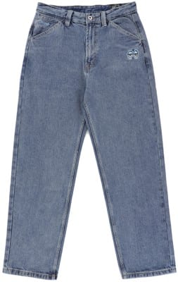 Krooked Eyes Denim Twill Jeans - medium stone wash - view large