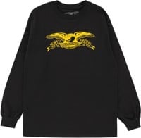 Anti-Hero Basic Eagle L/S T-Shirt - black/orange