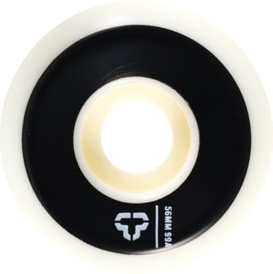 Tactics Icon Skateboard Wheels - white/black (99a) - view large