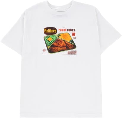 Anti-Hero Pigeon Dinner T-Shirt - white - view large