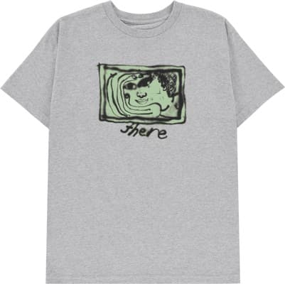 There Window T-Shirt - heather grey/green - view large