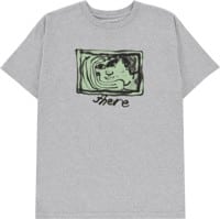 There Window T-Shirt - heather grey/green