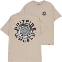 Spitfire Classic '87 Swirl Fill T-Shirt - sand/black-white