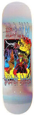 Heroin Dern Hellscape 9.0 Skateboard Deck - holo - view large