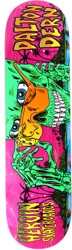 Heroin Dern Skeleton 8.5 Skateboard Deck