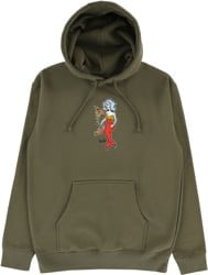 Krooked Mermaid Hoodie - army