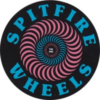 Spitfire Classic SM Sticker - black/pink/blue