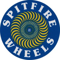 Spitfire Classic SM Sticker - blue/yellow/white