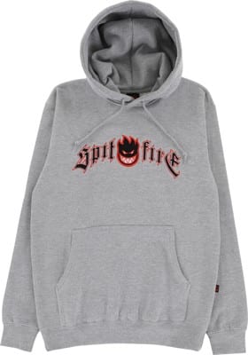 Spitfire Immortal Fire Emb Hoodie - grey heather - view large