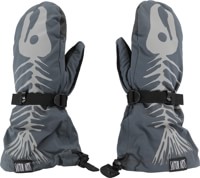 Salmon Arms Overmitt 2 Mitts - bones reflective