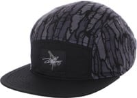 Thirtytwo Zeb Camp 5-Panel Hat - (zeb powell) black