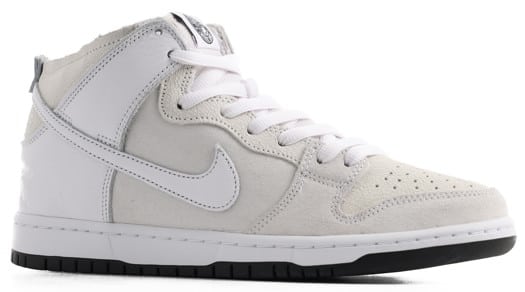 Nike SB Dunk High Pro SB - Quickstrike Skate Shoes - (anti-hero) white/white-black - view large