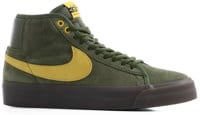 Nike SB Zoom Blazer Mid - Quickstrike Skate Shoes - (anti-hero) rough green/amarillo-rough green