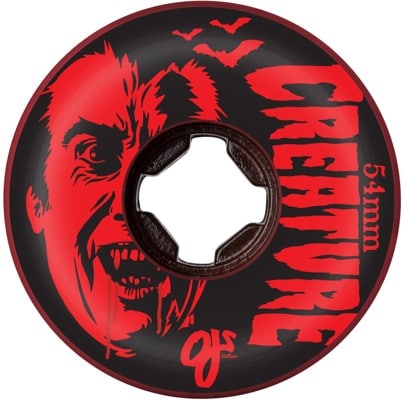 OJ Creature How To Kill A Vampire Bloodsuckers Skateboard Wheels - red/black (97a) - view large