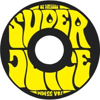 OJ Mini Super Juice Cruiser Skateboard Wheels - black/yellow (78a)