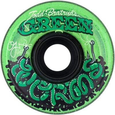 OJ Super Juice Cruiser Skateboard Wheels - green worms (78a) - view large