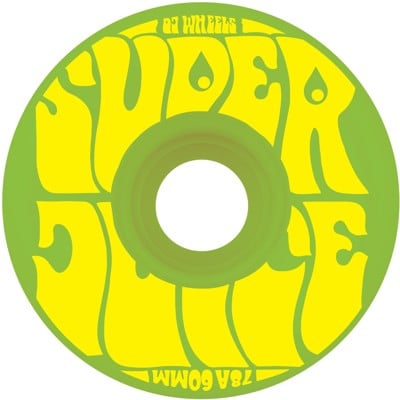 OJ Super Juice Cruiser Skateboard Wheels - green/yellow (78a) - view large