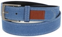 Loosey Denim Belt - blue denim