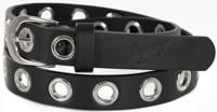 Loosey Mini Grommet Belt - skinny black