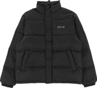 Polar Skate Co. Basic Puffer Jacket - black