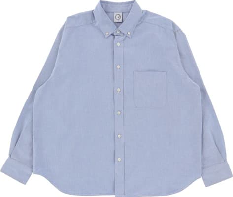 Polar Skate Co. Benjamin L/S Shirt - marine blue - view large