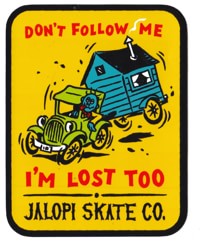 Anti-Hero Don't Follow Me Sticker