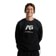 Burton AG Speakout Crew Sweatshirt - true black - lifestyle 2