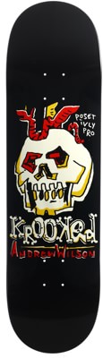 Krooked Andrew Wilson Positively Pro 8.5 Skateboard Deck - view large