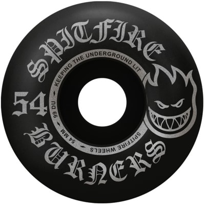 Spitfire Burner Skateboard Wheels - black (99d) - view large