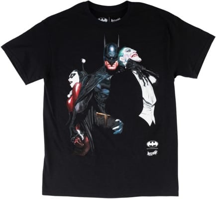 Welcome Batman Harley & Joker T-Shirt - black - view large