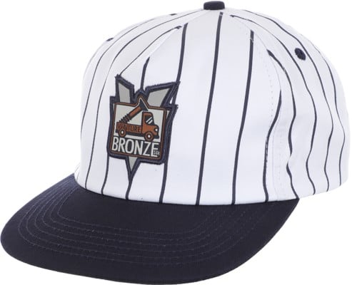 Venture Bronze x Venture Pickup Snapback Hat - white/navy - view large