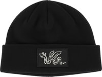 Krooked No Monster Beanie - black