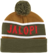 Anti-Hero Zambony Beanie - olive/gold/red