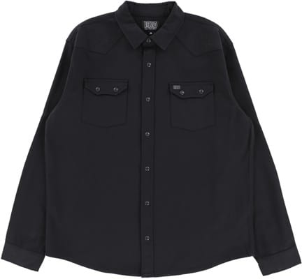 1910 Strickly Business Woven L/S Shirt - black - view large