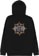 Spitfire Sure Shot Zip Hoodie - black - reverse