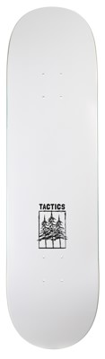 Tactics Trees Skateboard Deck - white - view large