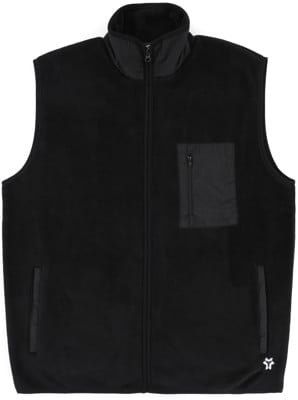 Method Star Fleece Vest Jacket - black - view large