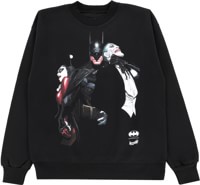 Welcome Batman Harley & Joker Crew Sweatshirt - black