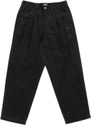 Tactics Buffet Pleated Corduroy Pants - black