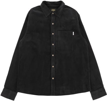 Tactics Trademark Corduroy L/S Shirt - black - view large