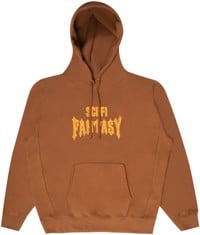 Sci-Fi Fantasy Biker Hoodie - brown