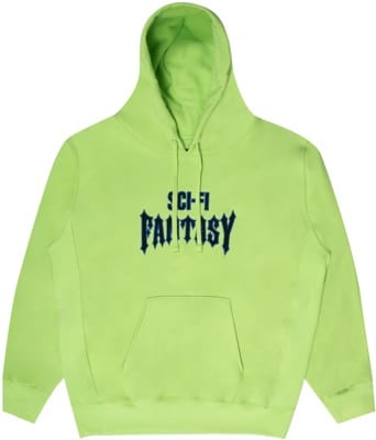 Sci-Fi Fantasy Biker Hoodie - lime - view large