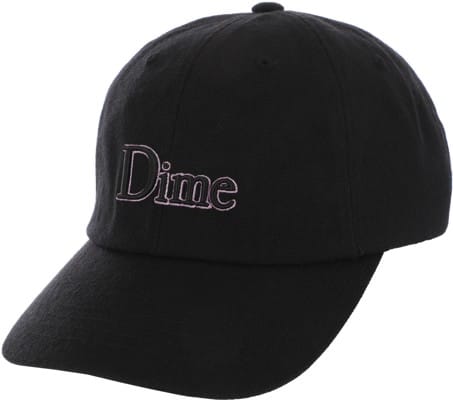 Dime Athletics Strapback Hat - black - view large