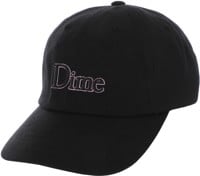 Dime Athletics Strapback Hat - black