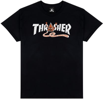 Thrasher Toy Machine Pyramid T-Shirt - black - view large